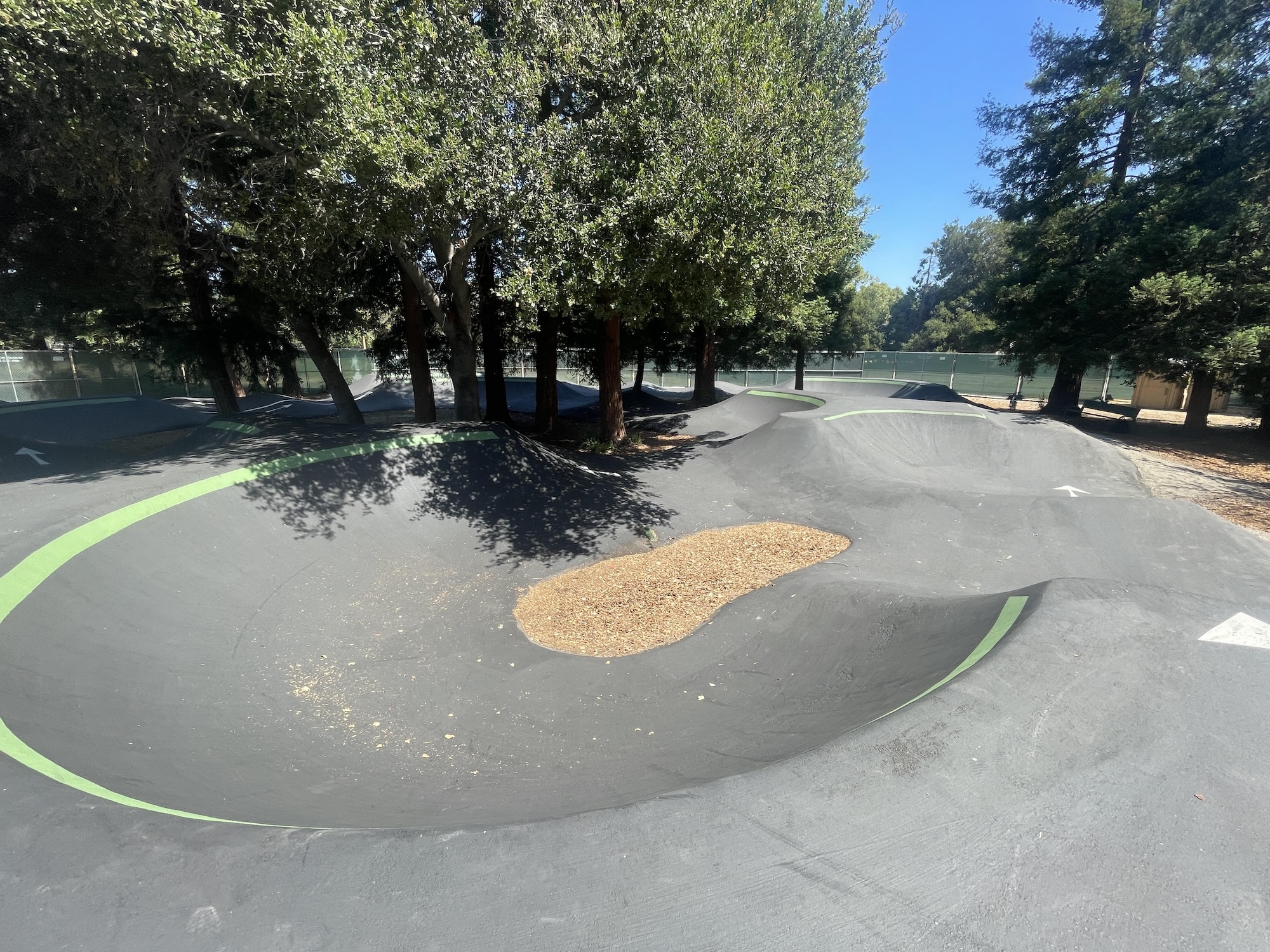 Flood park pumptrack